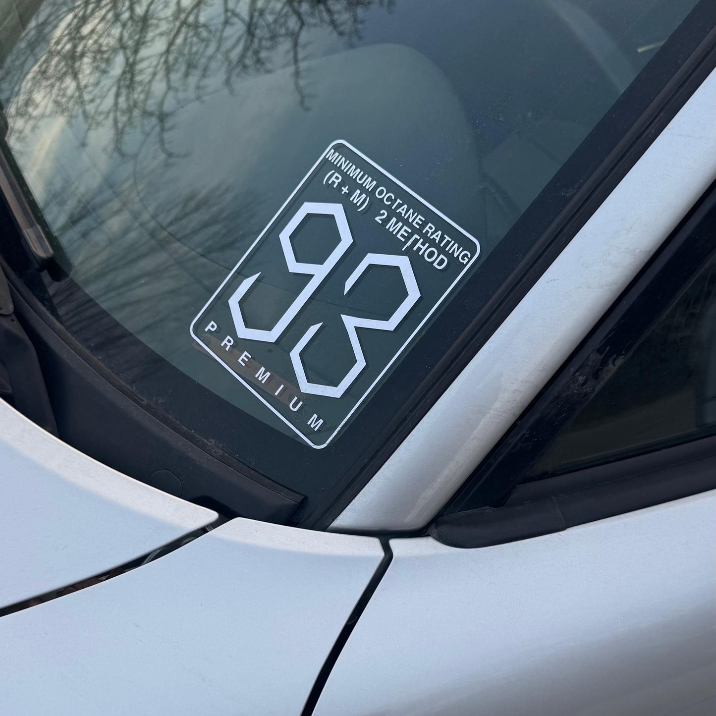 windshield sticker
